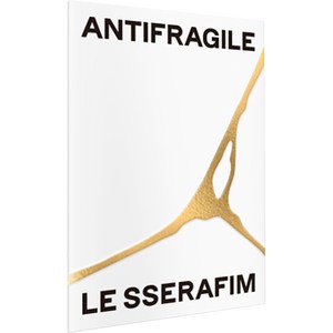LE SSERAFIM 2nd Mini Album ANTIFRAGILE Weverse Albums ver, 1QR