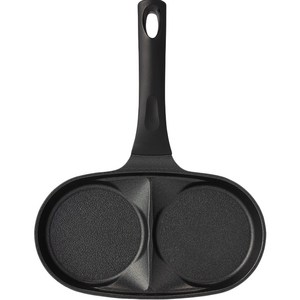 FOURSEASONS 인덕션 토토 2구 에그팬, 23cm, 1개