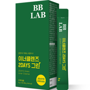 비비랩 이너클렌즈 2DAYS 그린, 96g, 1개