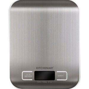 키친아트 스텐 주방용 전자 저울, 1kg
