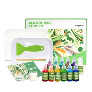 호안미로 마블링 물감놀이, 544g, 12색