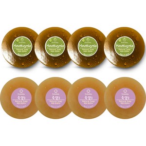 프로버블리 어성초 중성비누 110g x 4p + 죽염3 중성비누 110g x 4p 세트, 1개