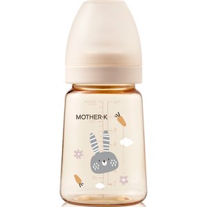 마더케이 베이직 PPSU 토끼 젖병, 크림, 180ml, 1개