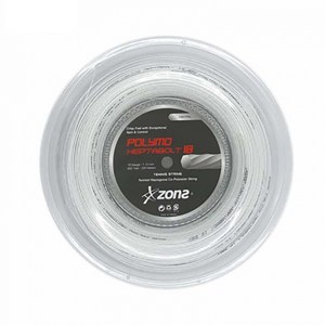 존스 테니스 스트링 POLYMO HEPTABOLT 18, 화이트