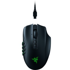 레이저 Naga V2 Pro 무선마우스, RZ01-04400100-R3A1, 블랙