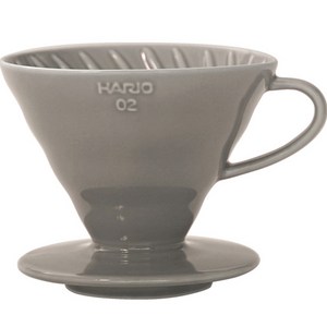 하리오 V60 세라믹 커피 핸드드리퍼 그레이, 1개, 단품, 1L