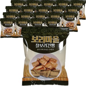 금풍제과 보리마을 찰보리 건빵, 30g, 20개