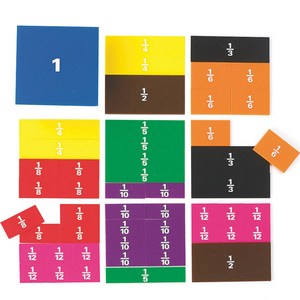 EDX 사각 분수 프린트 불투명 학습 타일 51종 세트, 1세트