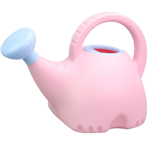 네오린 원예 코끼리 물조리개 1.5L, 1개, 핑크 + 스카이블루