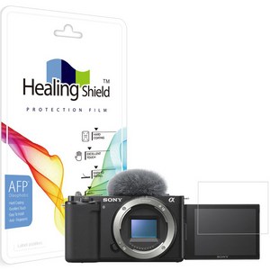 힐링쉴드 소니 올레포빅 고광택 액정보호필름 2p 세트, ZV-E10, CLEAR, 1세트