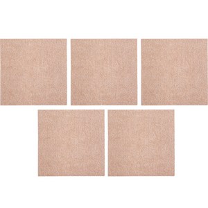 피어니스트 소음방지 흡착식 바닥타일 30 x 30 cm, 카멜, 5개