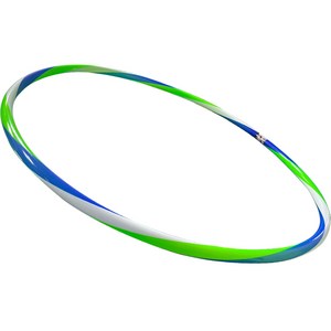 나리아 교재용 훌라후프 삼색, 200g, 흰파연, 1개