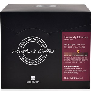 미곡로스터리 버건디 블렌딩 커피드립백, 12g, 10개입, 1개