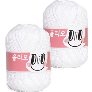 OliO 뜨개실, 701번 백색, 2개
