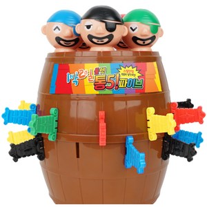 1박2일 통 파이브 해적룰렛, 혼합색상, 1개