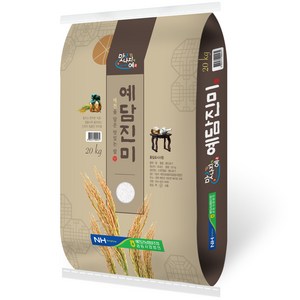 예천군농협 2026년산 햅쌀 예담진미 영호진미쌀 상등급, 20kg, 1개