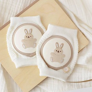 베이비앤아이 유아용 소프트 무릎 보호대 양쪽 세트, 행복바니, 1개