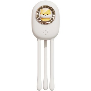 러블비 유모차 문어발 집게형 다용도 선풍기, 화이트, 1개