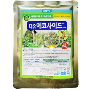 대유 에코사이드, 100g, 1개