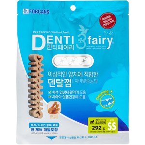 포켄스덴티페어리 강아지 덴탈껌 SS 62p, 다피오카, 292g, 1개