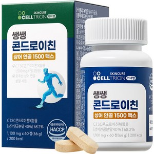 이너랩 쌩쌩 콘드로이친 상어연골 1500 맥스, 60정, 1개