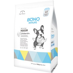 보노네이처 전연령 강아지 인도어 건식사료, 가수분해닭, 10kg, 1개