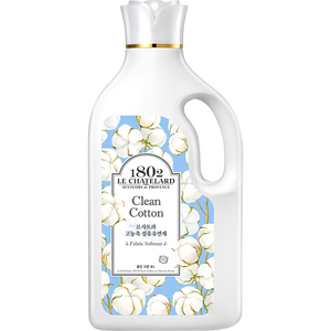 르샤트라1802 섬유유연제 클린 코튼 본품, 4L, 1개입, 1개