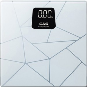 카스 LED 디지털 체중계, X24, 화이트, 1개