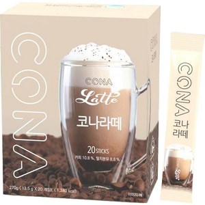 CONA 라떼 로스트 커피믹스, 13.5g, 20개입, 1개