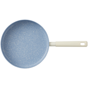 모도리 인덕션 아롱 프라이팬 라이트블루 크림화이트, 24cm, 1개