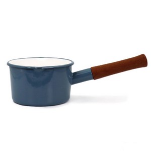 에지리 인덕션 노르딕 시리즈 밀크 법랑냄비, 스모크블루, 1개, 14cm