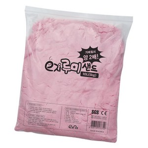 루미샌드 대용량 모래놀이, 핑크, 5kg, 1개