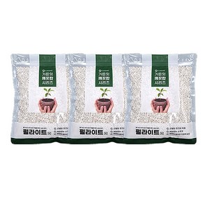 가든잇 깨끗한 펄라이트 소포장, 3개, 2L