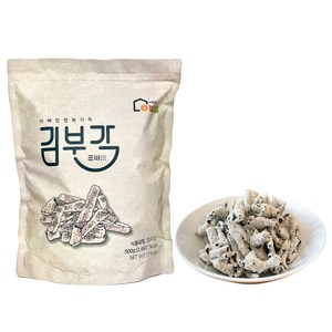 아빠맘연구소 행복가득 김부각, 500g, 1개