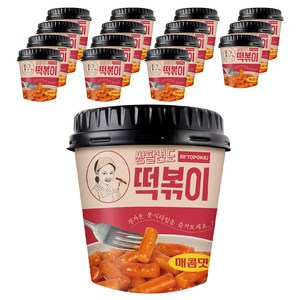 쌍팔년도 떡볶이 매콤맛, 120g, 16개