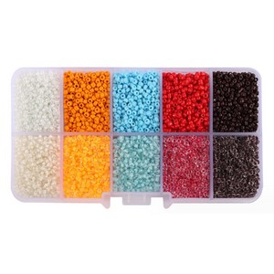 알로데 알록달록 시드비즈 DIY 키트 4mm 세트, TYPE 03, 1세트