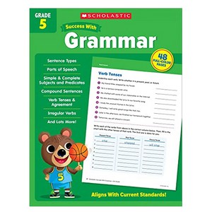 Success With Grammar Grade 5 Workbook, Scholastic