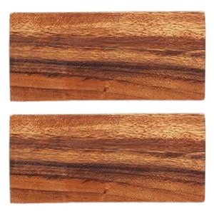 니코트 우드 스퀘어 플레이트, 2개