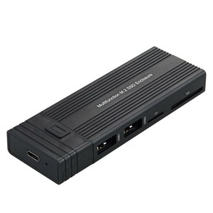 컴스 10Gbps USB 3.2 Gen2x1 M.2 NVME SSD NGFF USB허브 외장케이스, JA244, 1개
