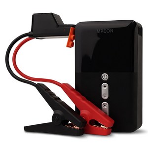 엠피온 듀얼 점프스타터 올인원 에어펌프 12V 블랙 EMP-I1000, 1개, 10400mAh