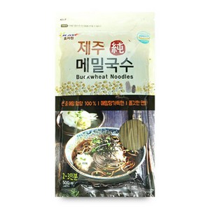 효자원 제주 순 메밀국수, 500g, 1개