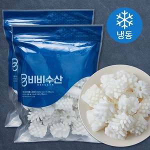 비비수산 솔방울 오징어 (냉동), 550g, 2개