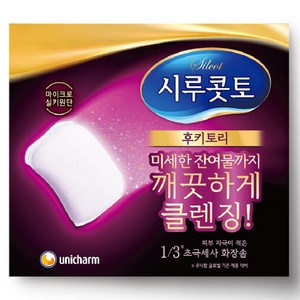 유니참 시루콧토 후키토리코튼 화장솜, 32매입, 1개
