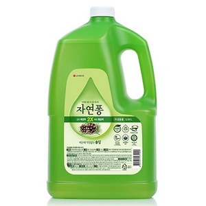 [비건라이프] 자연퐁 찌든때 걱정없는 솔잎 주방세제 용기형 리필, 3.04L, 1개
