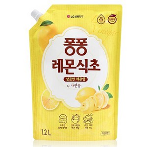 퐁퐁 레몬식초 주방세제 파우치형, 1.2L, 1개
