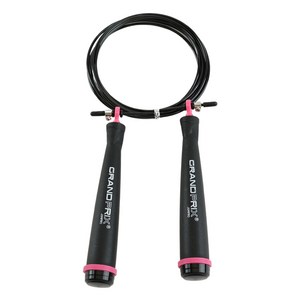 김수열줄넘기 그랑프리 초고속 와이어 줄넘기 S-707, 핫핑크, 1개