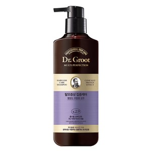 닥터그루트 탈모증상 집중케어 멀티퍼펙션 힘없는 모발용 샴푸, 400ml, 1개