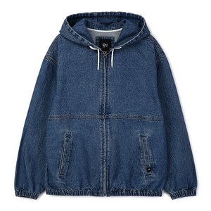 꼬망스 아동용 R10U 스트릿 후드 데님 면 점퍼 R2418J045