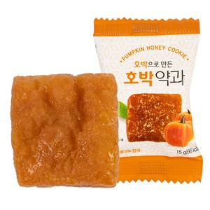 호박으로 만든 호박약과, 60개, 15g