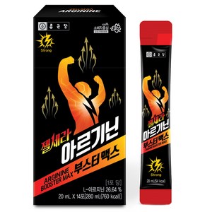 종근당 젤세라 아르기닌 부스터맥스 14p, 280ml, 1개